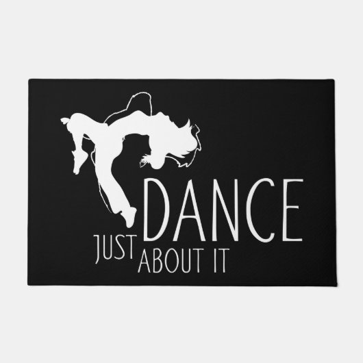 Grappig bericht - Gewoon dansen over het 2 Deurmat (Voorkant)