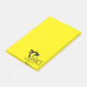Grappig Bericht - Gewoon Er Over Dansen 1 Post-it® Notes (Schuin)