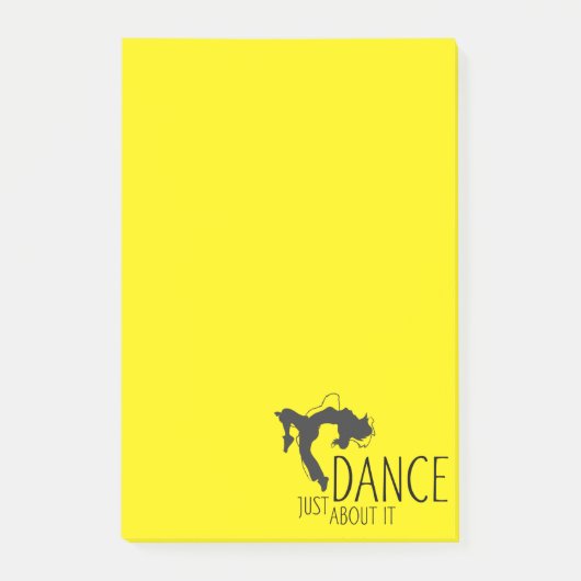Grappig Bericht - Gewoon Er Over Dansen 1 Post-it® Notes (Voorkant)