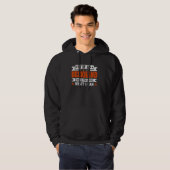 Grappig beroep citaat Ik ben een deckhand Hoodie (Voorkant volledig)