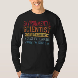 Grappig beroep citeert milieuwetenschapper t-shirt