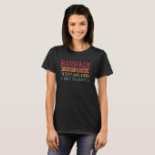 Grappig beroep Quote Barback T-shirt (Voorkant volledig)
