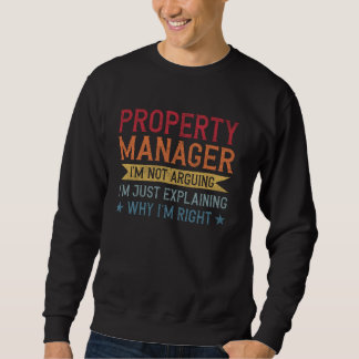Grappig beroep Quote Property Manager Trui