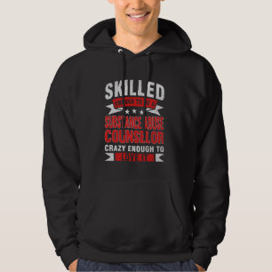 Grappig Beroepscitaat Geschoolde drugsmisbruik Cou Hoodie
