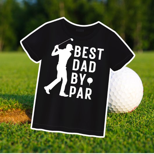 Grappig Best Pap By Par Golf Vaderdag Mannen Groen T-shirt