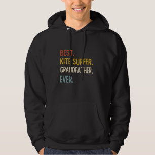 Grappig Beste Kite Surfer Grootvader Ooit Shirten Hoodie
