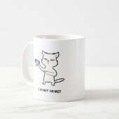 Grappig Beste Koffie Kat | Introverte Mok | Dad Mo (Voorkant links)