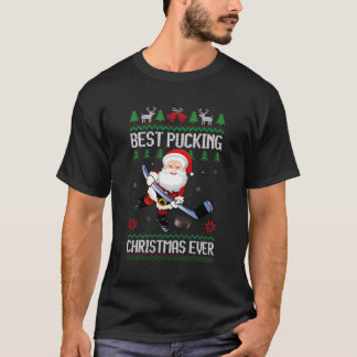 Grappig beste plukken sinterklaas lelijke kerst ij t-shirt