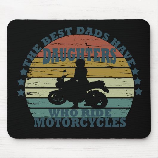 Grappig beste vader vaders dag cadeau muismat (Voorkant)