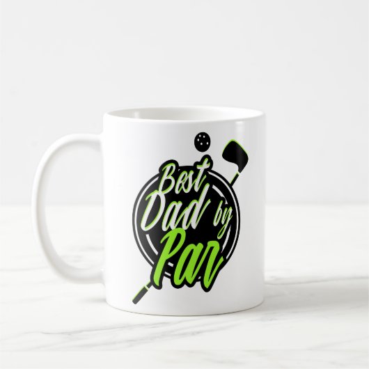 Grappig beste vader van Par Golf Player Coffee Mok (Links)