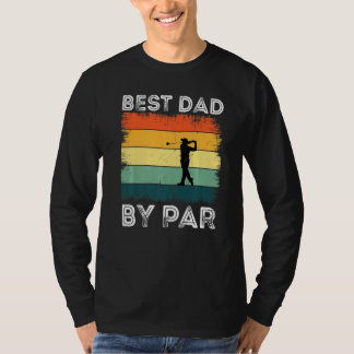 Grappig beste vader van Par Vaderdag Golf Grandpa  T-shirt