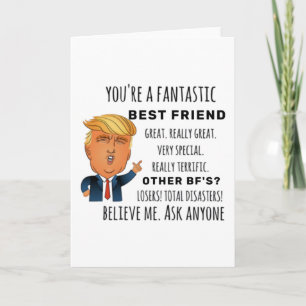 Grappig beste vriendin Birthday Best Gift Kaart