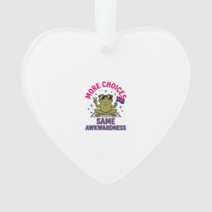 Grappig Bi Kikker Pride T-shirt Ontwerp_1 Ornament