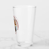 Grappig Bier Adviseur Custom Photo Glass Cup Glas (Links)