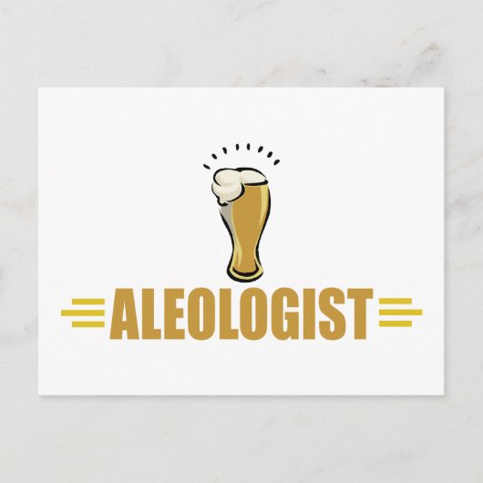 Grappig Bier Briefkaart (Voorkant)