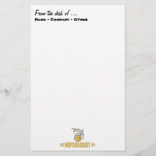 Grappig Bier Briefpapier