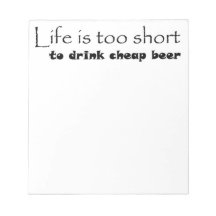 Grappig bier citeert notitieblok unieke cadeauidee