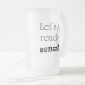 Grappig bier drink gezegden grap steins geschenken matglas bierpul (Voorkant rechts)