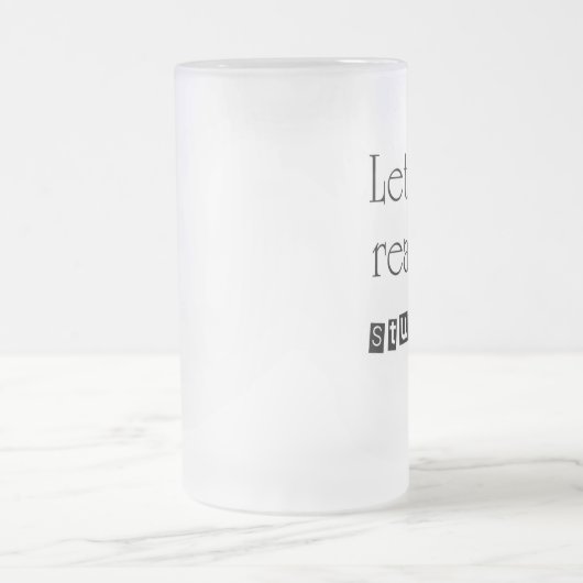 Grappig bier drink gezegden grap steins geschenken matglas bierpul (Center)