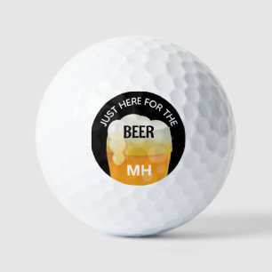 Grappig bier gepersonaliseerde golfballen