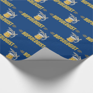 Grappig Bier Hoppen Brouwen Drank Maken Humoristis Cadeaupapier