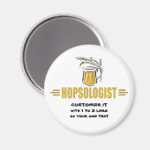Grappig Bier Magneet (Voorkant / Achterkant)