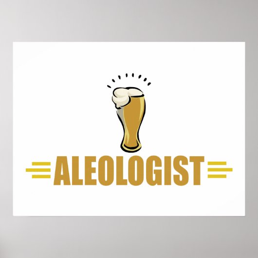 Grappig Bier Poster (Voorkant)