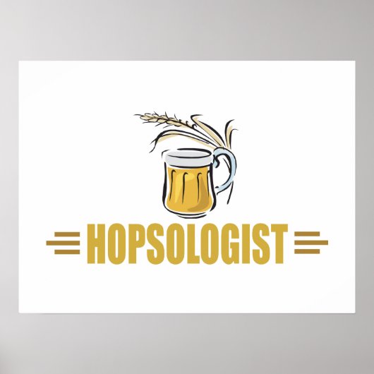 Grappig Bier Poster (Voorkant)