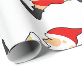 grappig bier santa kerstmis cadeaupapier (Rol Hoek)