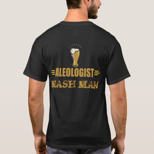Grappig Bier T-shirt (Achterkant)
