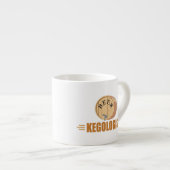Grappig Biervat Espresso Kop (Voorkant rechts)