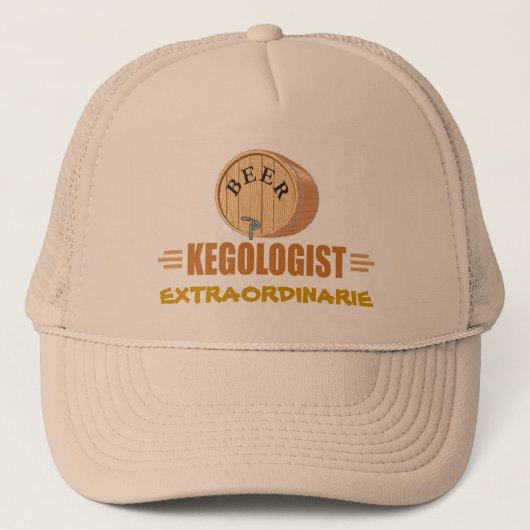 Grappig Biervat Trucker Pet (Voorkant)