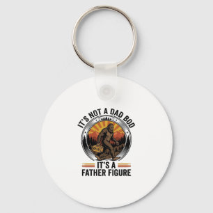 Grappig Bigfoot Vader Figuur Bier Vintage T-Shirt  Sleutelhanger