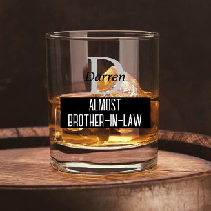 Grappig Bijna Broeder in de wet Monogram Whisky Glas