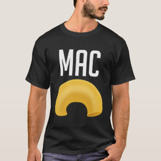 Grappig bijpassend Mac en kaas Halloween T-shirt