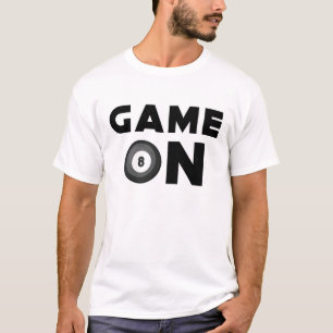 Grappig Biljart Ontwerp T-shirt