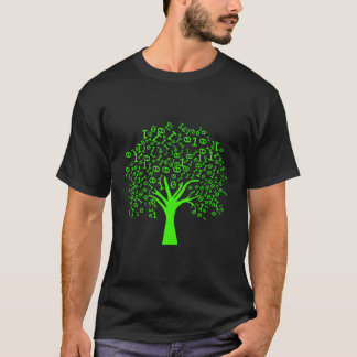 Grappig binaire boom computer wetenschap codering  t-shirt