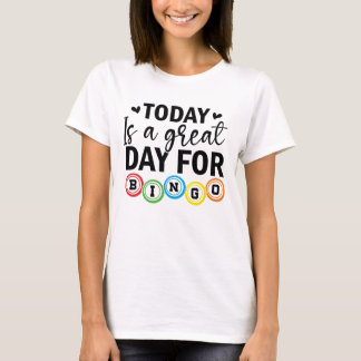 Grappig Bingo Liefhebber Design – Bingo Speler Cad T-shirt