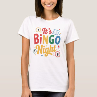 Grappig Bingo Liefhebber Design – Bingo Speler Cad T-shirt