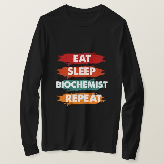 Grappig biochimiste T-shirt (Design voorkant)