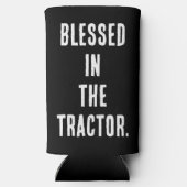 Grappig "Blessed in the Taxi" zwart-wit (Achterkant)