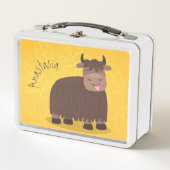 Grappig blij dat ik gras cartoon zie eten (Voorkant)