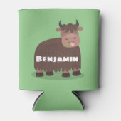 Grappig blij dat ik gras cartoon zie eten blikjeskoeler (Voorkant)