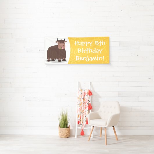 Grappig blij dat ik gras cartoon zie eten spandoek (Insitu)