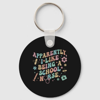 Grappig Blijkbaar Hou Ik Van Schoolverpleegster Zi Sleutelhanger