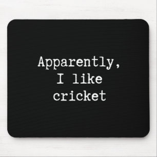 Grappig Blijkbaar Houd Ik Van Cricket Moeder Vader Muismat