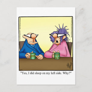 Grappig blijven in aanraking met Briefkaart