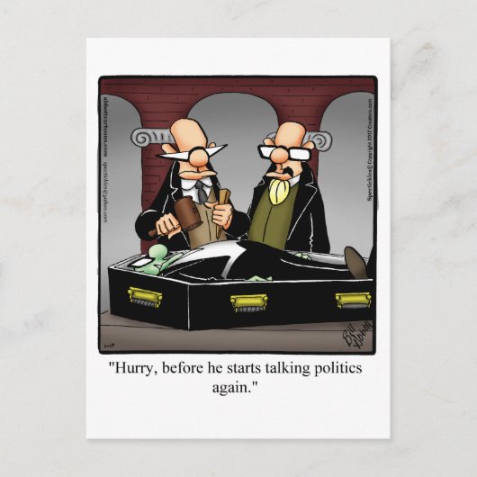 Grappig blijven in aanraking met Briefkaart (Voorkant)