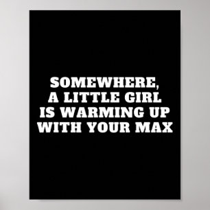Grappig Bodybuilding Gezegde Gewichtheffen Quote Poster