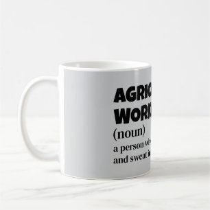 Grappig Boerderij Worker Definition – Agriculture  Koffiemok